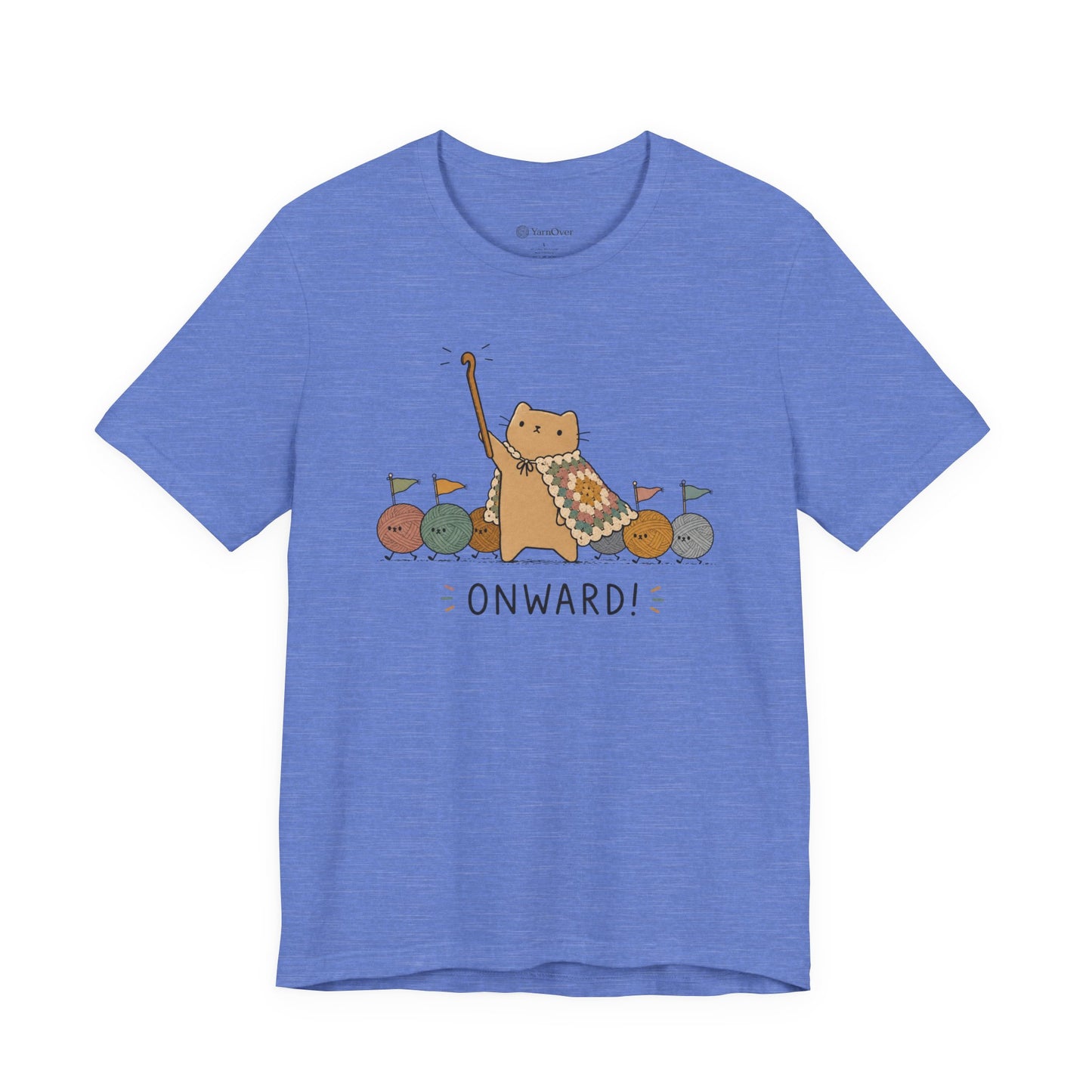 Onward! Kitty with Yarn