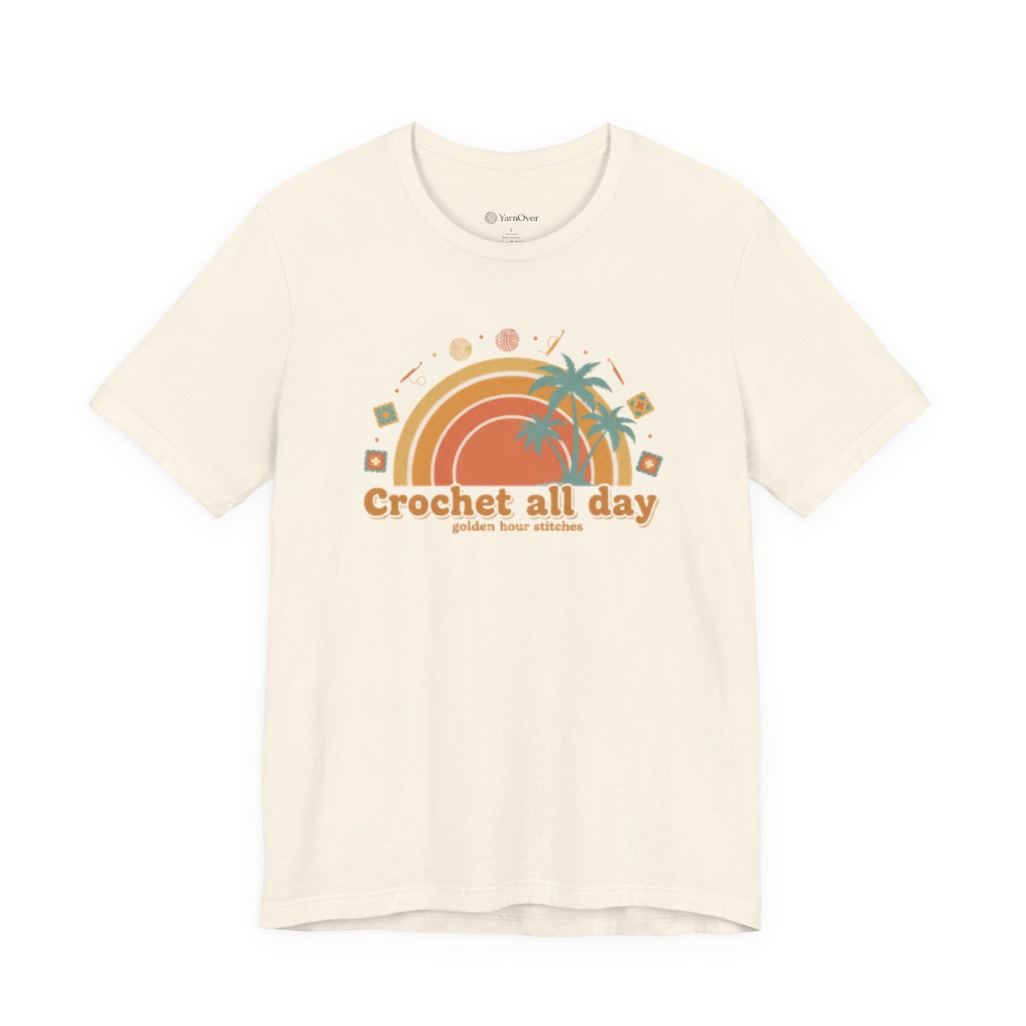 Crochet All Day T-Shirt