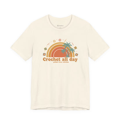 Crochet All Day T-Shirt