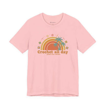 Crochet All Day T-Shirt