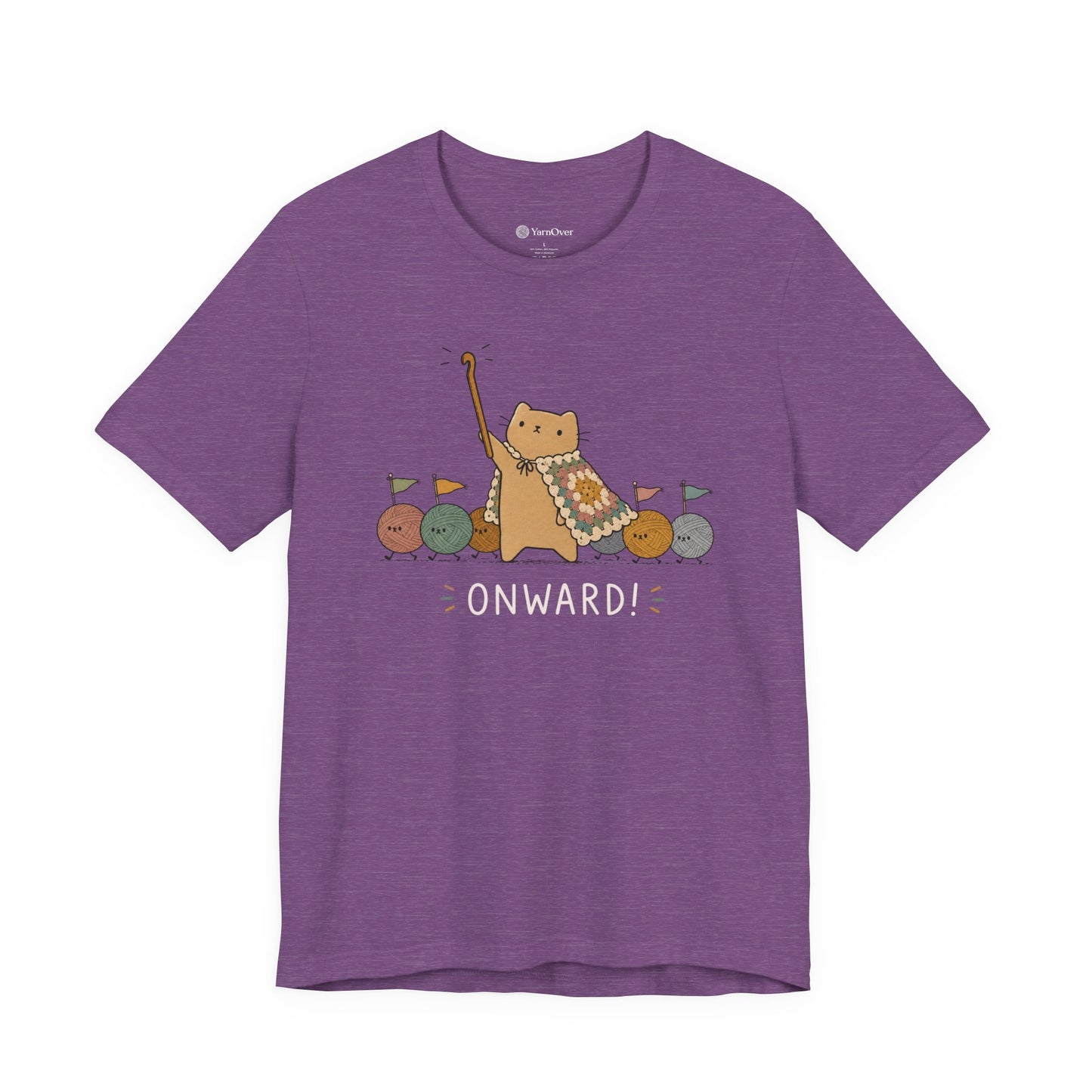 Onward! Kitty with Yarn