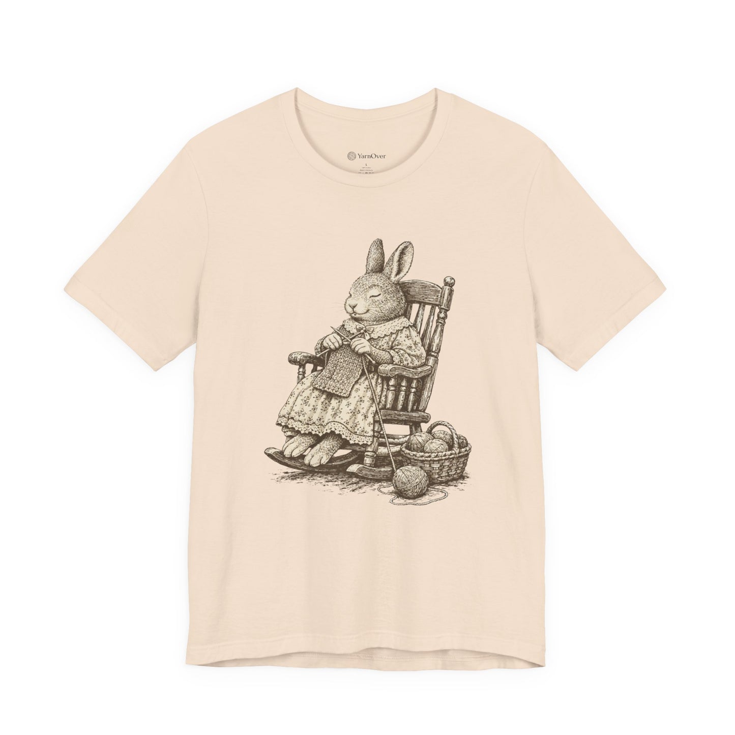 Vintage Bunny Rocking Chair Yarn