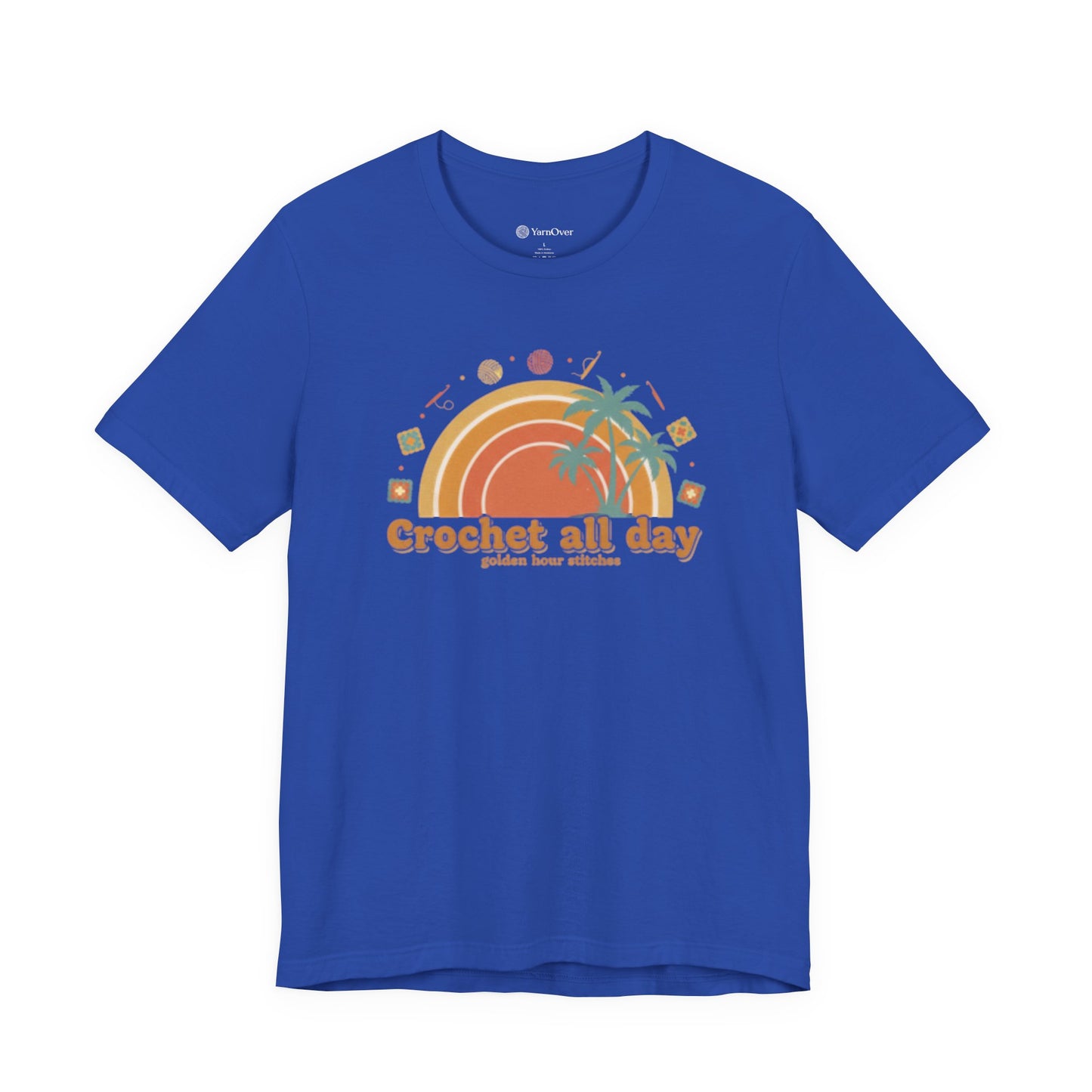 Crochet All Day T-Shirt