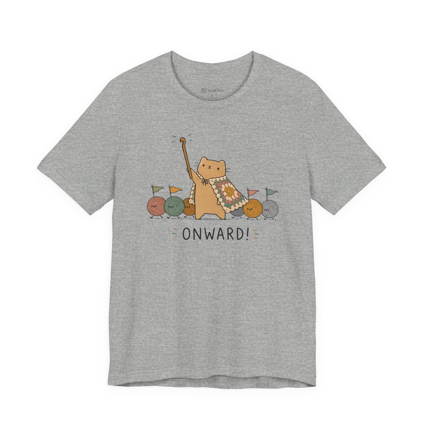 Onward! Kitty with Yarn