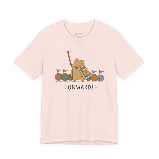 Onward! Kitty with Yarn