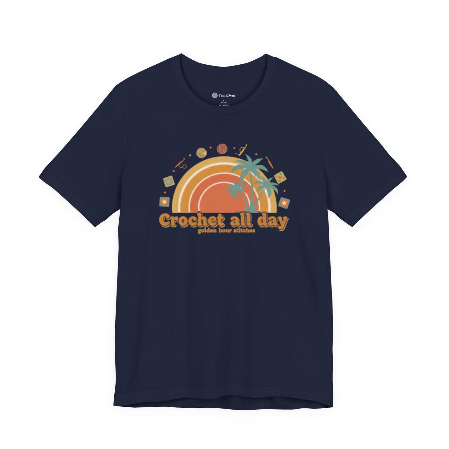 Crochet All Day T-Shirt