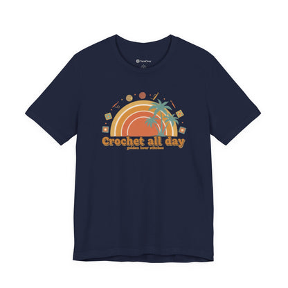 Crochet All Day T-Shirt