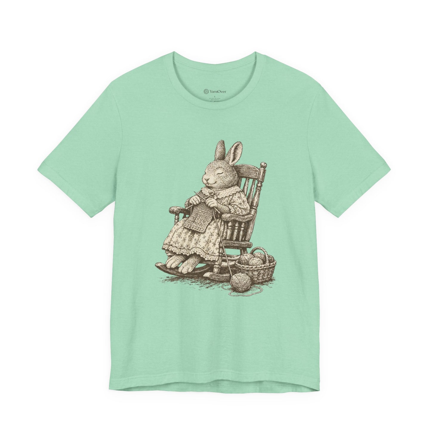 Vintage Bunny Rocking Chair Yarn