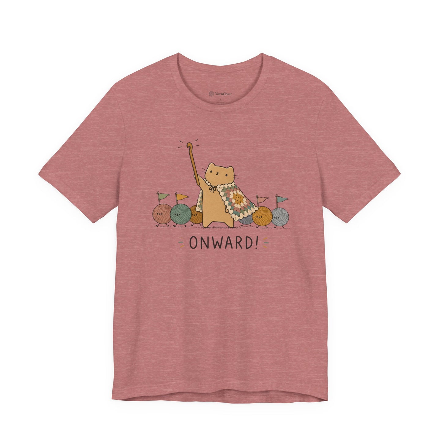Onward! Kitty with Yarn