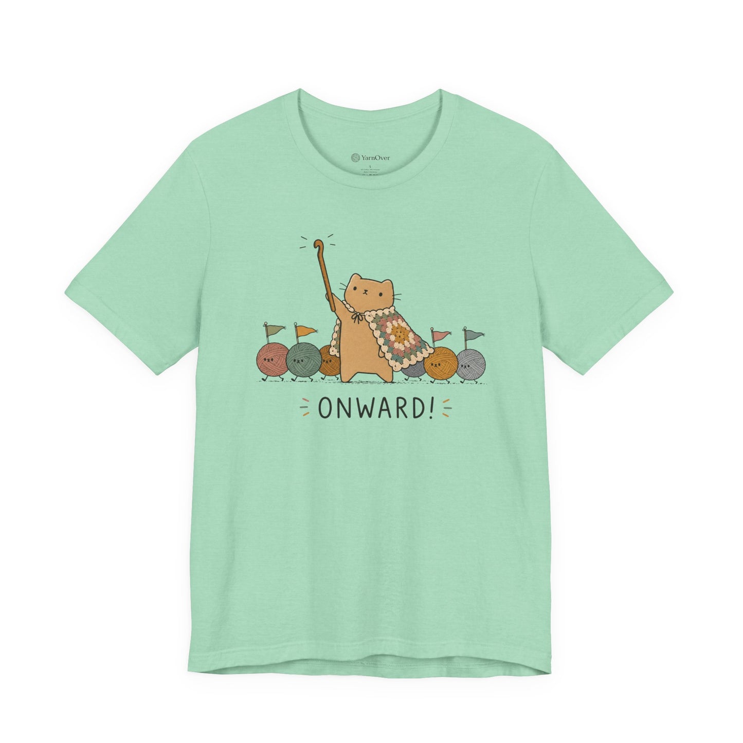 Onward! Kitty with Yarn